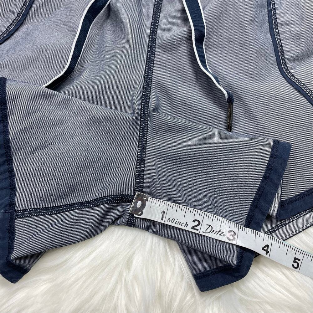 🔥Lululemon Athletic Work It Out Shorts Inkwell Navy Blue Women’s 8 - Picture 15 of 16